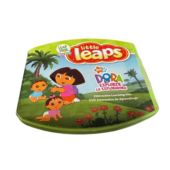 Leap Frog Little Leaps- Dora the Explorer Disney Interactive Disc DVD 9+ Months - Picture 1 of 2